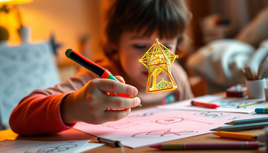 Creatieve Cadeaus: Ontdek de Magie van de 3D Pen voor Unieke Kunstwerken!