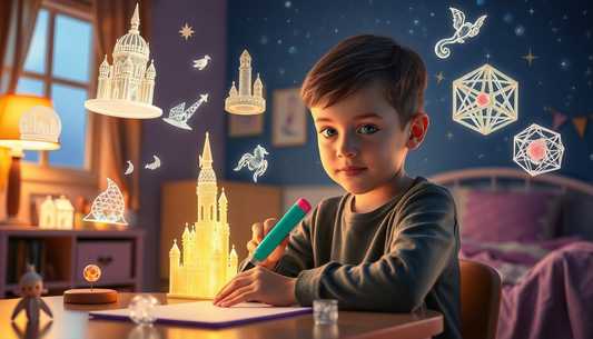 Ontdek de Magische Wereld van 3D-pennen: Een Creatief Avontuur voor 7-jarigen