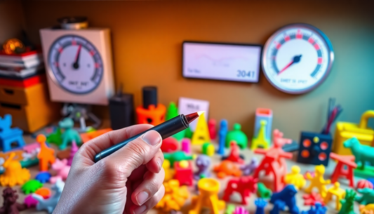 De perfecte temperatuur voor je 3D-pen: Een gids voor creatief succes
