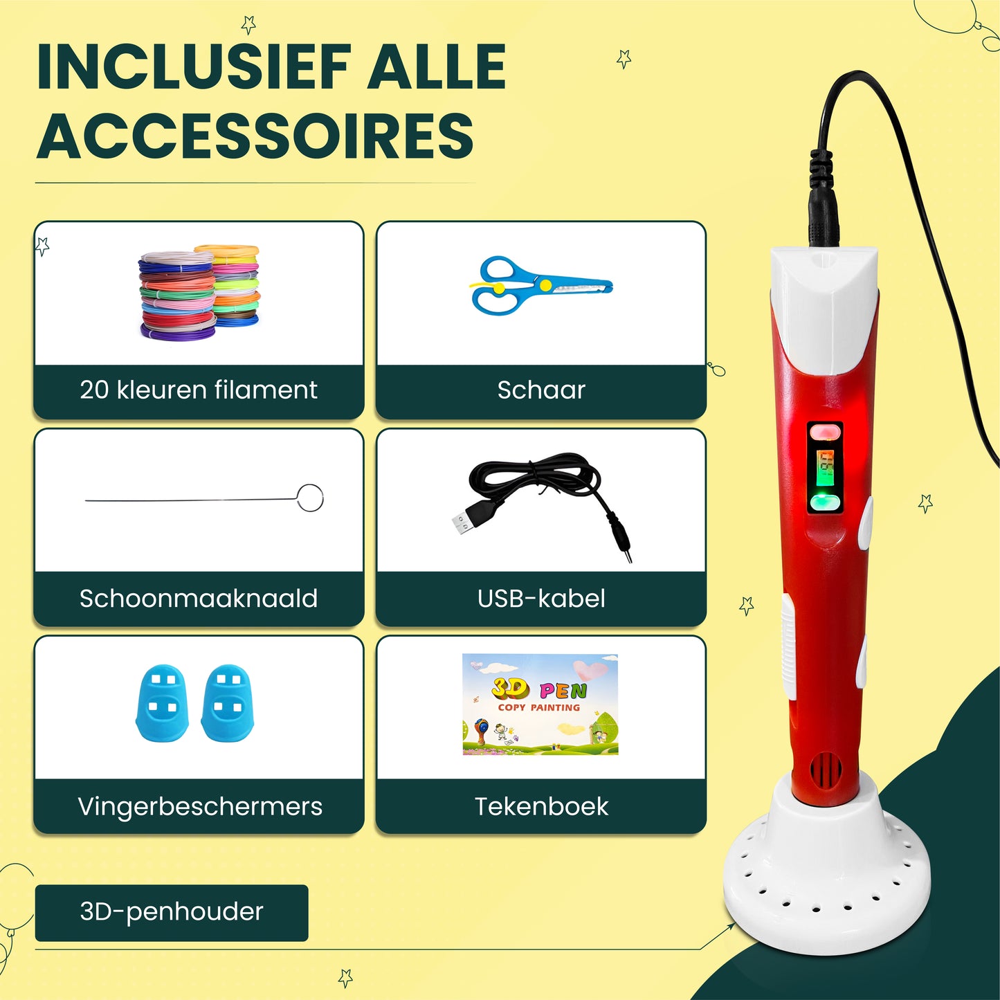 3D Pen XXL Startersset