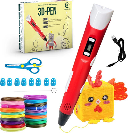 CosyPlace 3D Printer Pen XXL Starterspakket voor Kinderen & Volwassenen